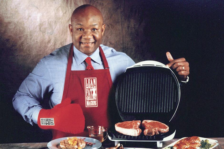 George Foreman: boxer to health grill seller